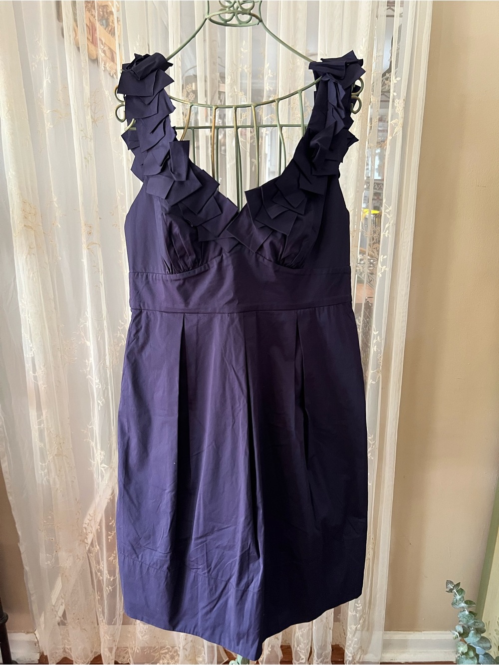 BCBGMaxAzria Deep Navy Evening Dress